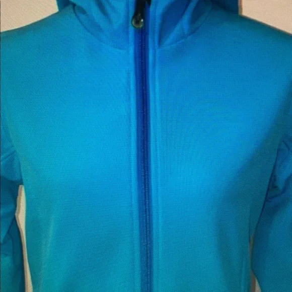 Vibrant Blue Kids Raincoat - Picture 2 of 2